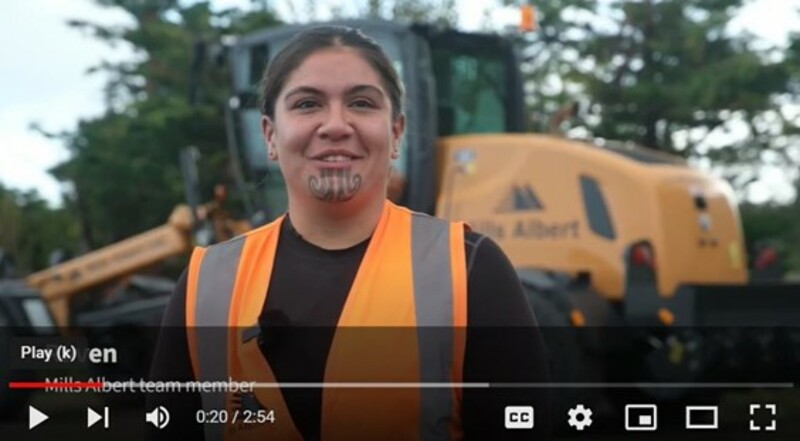 Raven, a member of our contractor team at Albert Mills Ltd, credits the Broader Outcomes wellbeing training she undertook as helping her be more aware of her mental health and her triggers after a rocky upbringing, and being able to talk more now. “It’s not weak to ask for help; it’s probably the best thing you can do.”